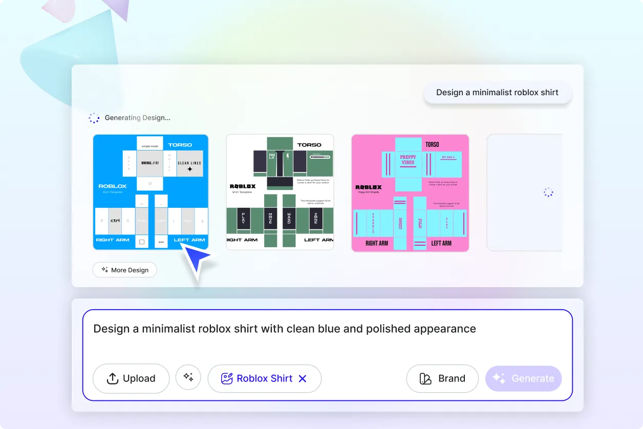 Free AI Roblox Shirt Generator, Free Roblox Shirt Maker Online